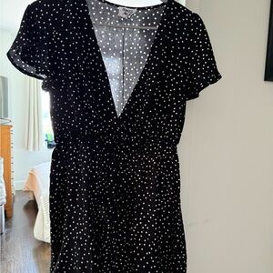 Black Polka Dot Dress